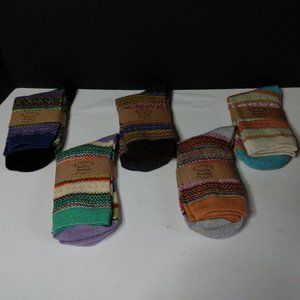 New Fashion Boutique 5 Pairs Of Crew Socks For Women